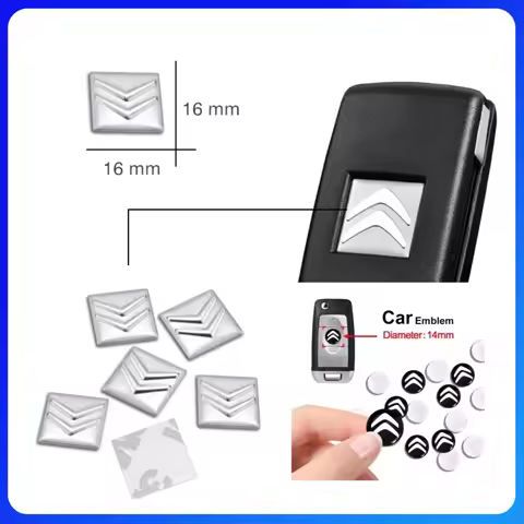 For Citroen C1 C2 C3 C4 C5 C6 C8 C4L DS3 DS4 DS5 LS Picasso Accessories 14/16mm Car Remote Key Emble