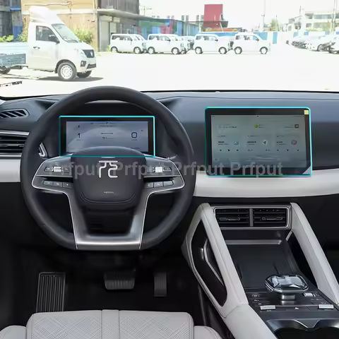 Tempered Glass For BYD YUAN UP 2024 12.8 inch Car instrument Dashboard Monitor Film Screen Protector