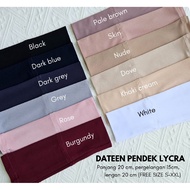 DATEEN LYCRA PENDEK HANDSOCK SARUNG TANGAN MUSLIMAH HANDSOCKS PLAIN SIMPLE SLIM