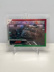 Topps Chrome F1 George Russell Card #105紅綠