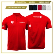 Baju Polo Tee Shirt Cotton Proton R3 Rally Race Research  Uniform Premium Design Fashion Murah Lelak