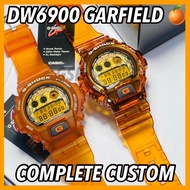 DW6900-1VDR ORIGINAL  NEW IN BOX  COMPLETE CUSTOM GARFIELD  JAM MURAH GSHCK  1yr WARRANTY  LIMITED E