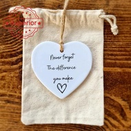 Letter Heart Pendant Keychain Acrylic Pendant Decorate Creative Emotion Meaning For Girlfriend K5u1