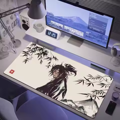 Comic Vagabond Miyamoto Musashi Mouse Pad Xxl Anime Mousepad HD Gamer Cabinet Desk Mat Keyboard Carp