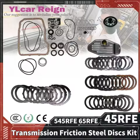 45RFE 545RFE 65RFE Automatic Transmission Master Rebuild Kit Filter Friction Steel For JEEP DODGE CH