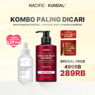 [NACIFIC x KUNDAL] Kombo Paling Dicari: Phyto Niacin Whitening Essence & Caffeine Baby Powder Shampo