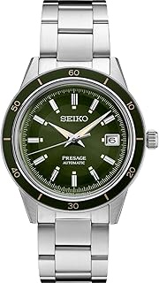 Presage Automatic Green Dial Men's Watch SRPG07, Green, Casual, Classic, Diver, Dress/Formal