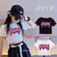 (24 Hours Delivery) In 2025 Girls Short Sleeve T-Shirt 1 Cotton Printed A706