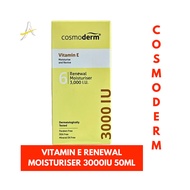 Cosmoderm Vitamin E Renewal Moisturiser 3000iu 50ml