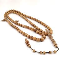 KAYU Wooden Tasbih Setigi Dhikr 10mm Original Dhikr Tasbih Tasbih99 Wooden Tasbih