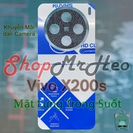 Dán Dẻo PPF Full Sau Lưng Viền Vivo X200s - Vivo X100s (Trong Và Nhám) - PPF 4 Lớp Dễ Dán