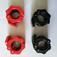 25mm Weight Lifting Collar Clip Lock / Dumbbell Barbell Bar Fixing Clips / Weight Bar Clamp