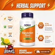 Now Foods Dandelion Root 500mg | Dandelion Root Pills