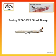 [1:400] Boeing B777-300ER Etihad Airways Assembly Paper Model - MohinhgiayVN