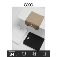 GXG Men's Clothing Basic Classic Multicolor Solid Color Bottoming Commuter Round Neck Short Sleeve T