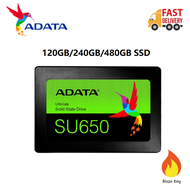 ADATA Ultimate 120GB / 240GB /480GB ULTIMATE SU650 SSD 2.5 SATA Solid State Drives 3D NAND Flash