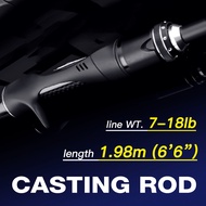 Seasir Overcast M/MH แกนหมุน & Joran Pancing Cetak แหวนไกด์คาร์บอนเส้นใยเซรามิคความไวสูงล่อน้ำหนัก5-