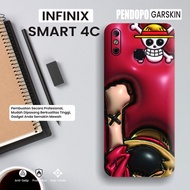 Keep Good Casing Protrec Skin Infinix Smart 4c Motif Mark 3d Art Illustration Custom Stickers (2PCS)