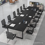 Training Long Workbench Member Conference Desk Chair Modern Workplace Table Conference Office Long T