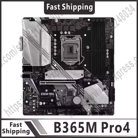 B365M Pro4 LGA1151 B365 motherboard DDR4 64GB HDMI M.2 USB 3.1 supports 9th/8th generation CPU