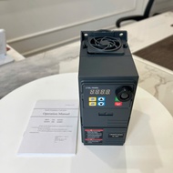 New inverter in 1 phase 220V to 3 phase 380V 0.75KW can output VAT 12 months technical support