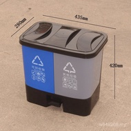 +15 Tong Sampah Boleh Dikitar Semula Liter 15 Klasifikasi Plastik 30 Liter Sisa Makanan Tong Sampah 