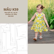 PAPER SHEET A0 BABY DRESS K59