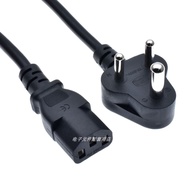 Indian Plug Tripod IS1293 to IEC320 Pin Character C13 Tail 1.5m Power Cord 10A 250V Extension Cord