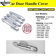Perodua Myvi 2005-2017 & Perodua Alza 2009-2021 Car Door Handle Cover Accessories