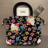 Feiler hello kitty 聯名塑繩手拎袋 feiler sanrio