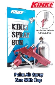 Kinki Paint Air Spray Gun W77 With Cup For Automotive And Machinery