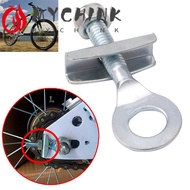 CHINK 2Pcs Durable Bike Chain Tensioner Adjuster Sliver Single Speed Track Fixed Gear Cycling BMX High Quality Practical Bicycle Accessories