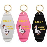 Goose Keychain Funny Retro Novelty - Hotel Keychain Funny Goose Gifts Funny Key Chains Adults