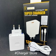 Realme W SUPER DART VOOC Micro USB Charger Type C SUPER Charger