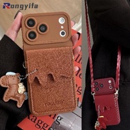 Korean Vintage Wallet Phone Case For OPPO A59 A58 A57 A57S A57E A56 A55 A54 A53S A53 5G 4G  With Car