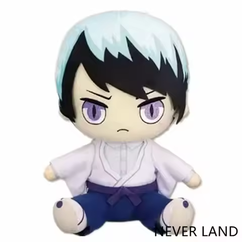 New Cute Anime Demon Yushiro Plush Kids Stuffed Toys For Children Gifts 25CM