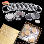 FKILLAONE Coinning Capsules, Plastic  Acrylic Coin Capsule, Coin Collecting Box Coin  Home