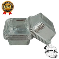 Alumunium FOIL CUP OX 100 / ALUMUNIUM FOIL TRAY / ALUMUNIUM BOX CONTENTS 100 | Ox 100 + LID | Alumin
