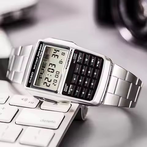 Casio DBC-32D-1A Calculator Retro Small Square Sports Watch Multi functional Waterproof Digital Men'