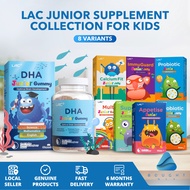 LAC Junior Supplement Collection For Kids - Supports Immunity & Growth | Appetite booster | Multivit