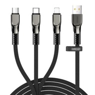 JOYROOM 3合1充電數據線(IPHONE, Micro USB, USB-C 3 in 1 Charging Cable)