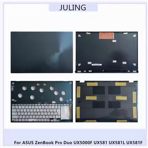 For ASUS ZenBook Pro Duo UX5000F UX581 UX581L UX581F Laptop LCD Top Back Cover/Palmrest Keyboard Bez