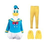 Halloween Kids Cosplay Donald Duck Costume Birthday Gifts For Kids Christmas Prom Dresses For Girls 