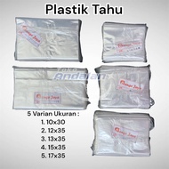PP Plastic Tofu | Thin Clear Plastic for Vegetables and Food Size 10x30 | 12x35 | 13x35 | 15x35 | 17