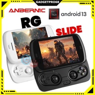 MSIA STOK Permainan Tangan ANBERNIC RG Slide Handheld Gaming Console 4.7" Android 13 UNISOC T820 Wit