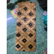 kelarai buluh / siling buluh bercorak atau diwarna size 2x4