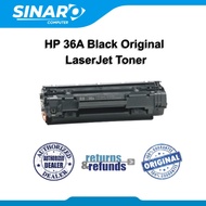 HP 36A BLACK ORIGINAL LASERJET TONER