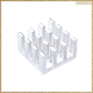 [K O G X] 100pcs 14x14x8mm MOS Chipset Heat Sink with Thermal Conductive Adhesive Pad for IC  GPU Mo