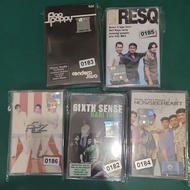 Kaset Cassette Melayu A2Z/ 6IXTH SENSE/ NOWSEEHEART/ FLOP/ RESQ