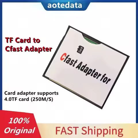 TF to CFast2.0 Adapter high-speed Card Adapter For Micro SD Cfast Card Reader Adapter